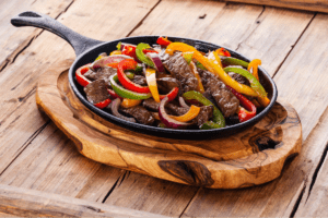 Read more about the article Beef or Veggie Fajitas